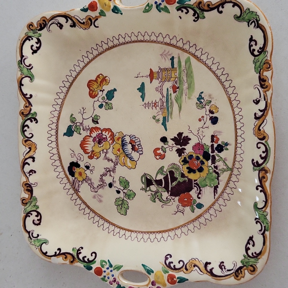Mason 's antique platter 1950'
